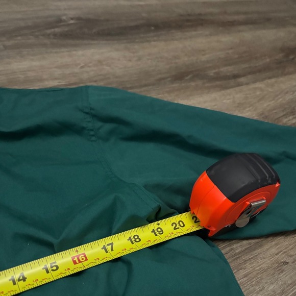 Vintage Eddie Bauer Mens Teal Hooded Lined Parka Jacket Size Large - Picture 8 of 8